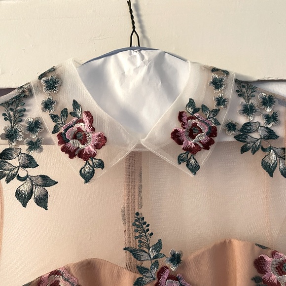 Marchesa ready to wear evening embroidered dress, size 2-4 - Picture 4 of 9